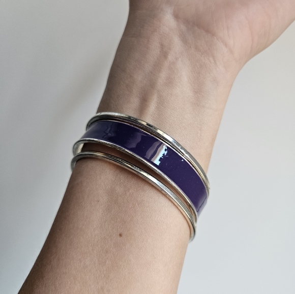 Set of Three Bangle Braclets - Picture 3 of 9